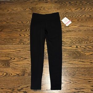 New with Tags, Athleta Girl high ride Polartec Tight. Black. Girls size L/12